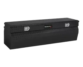 TrailFX Chest Sgl Lid Pwdr Ctd Black 16 Gauge Alum 60x19-7/8x17-1/8 12.0 Cubic Ft Cap